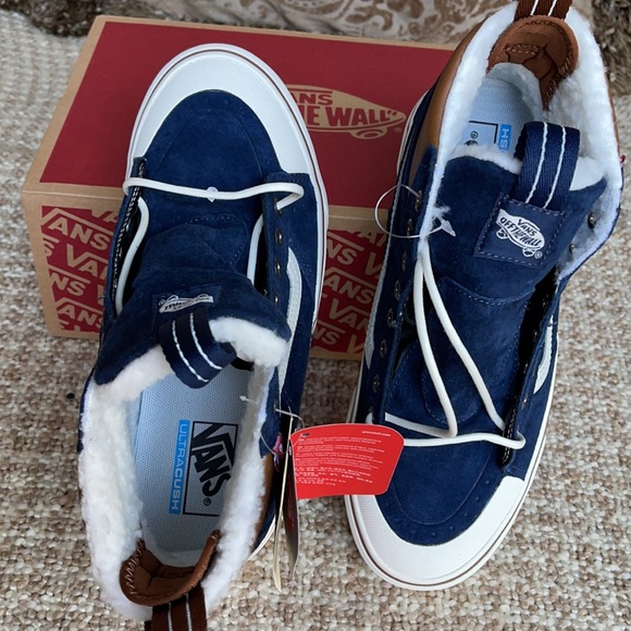 Vans Sk8-Hi Mte 2.0 Dx Dress Blues/Marshmallow WM - Picture 13 of 16